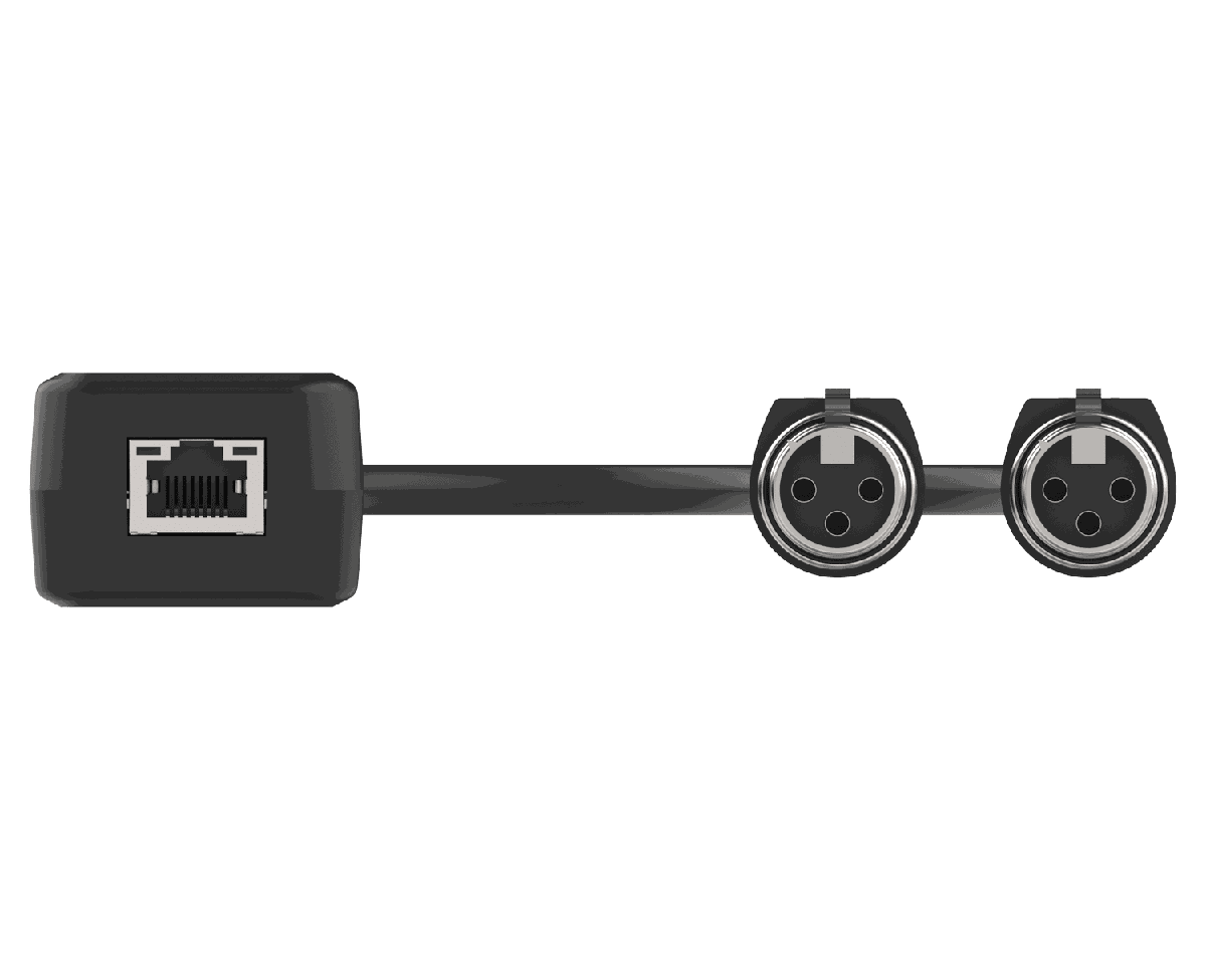 VigilLink VLDT-XL2DT 2-Channel Dante XLR Input Adapter - view 3
