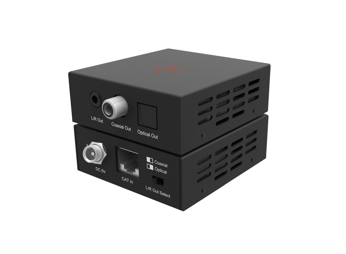 VigilLink VLEX-ACT300-TR Digital Audio over CAT Extender, 300m