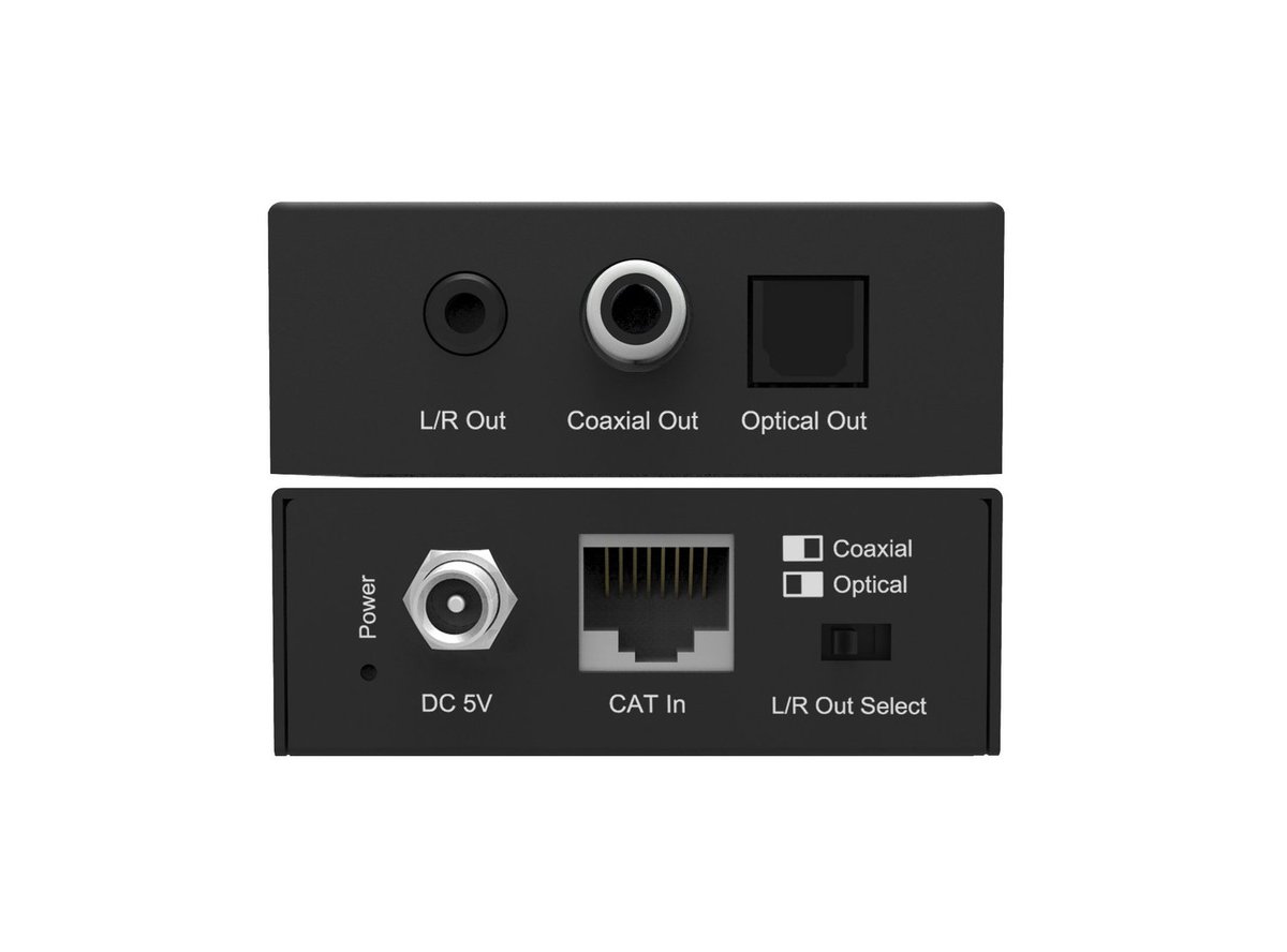 VigilLink VLEX-ACT300-TR Digital Audio over CAT Extender, 300m - view 2