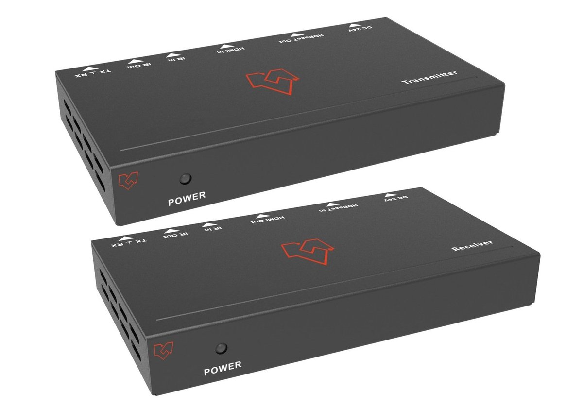 VigilLink VLEX-HT2070-TR HDBaseT HDMI Extender with IR and RS-232, 70m