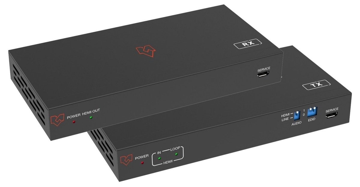 VigilLink VLEX-HT2150A-TR HDBaseT HDMI Extender with Audio Embedding, 150m