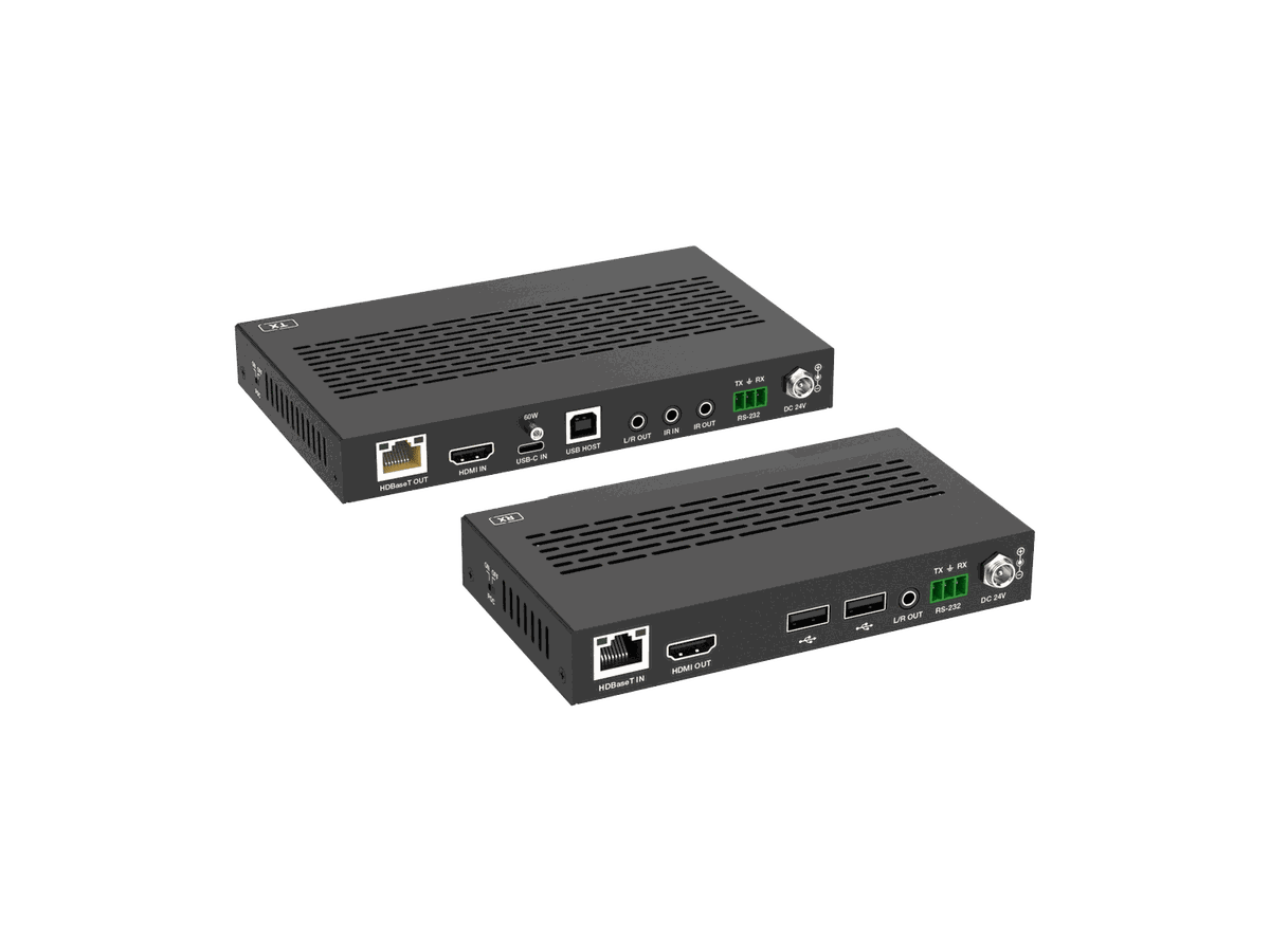 VigilLink VLEX-HT3070CU HDBaseT 3.0 USB-C and HDMI Extender with USB, 70m - view 2