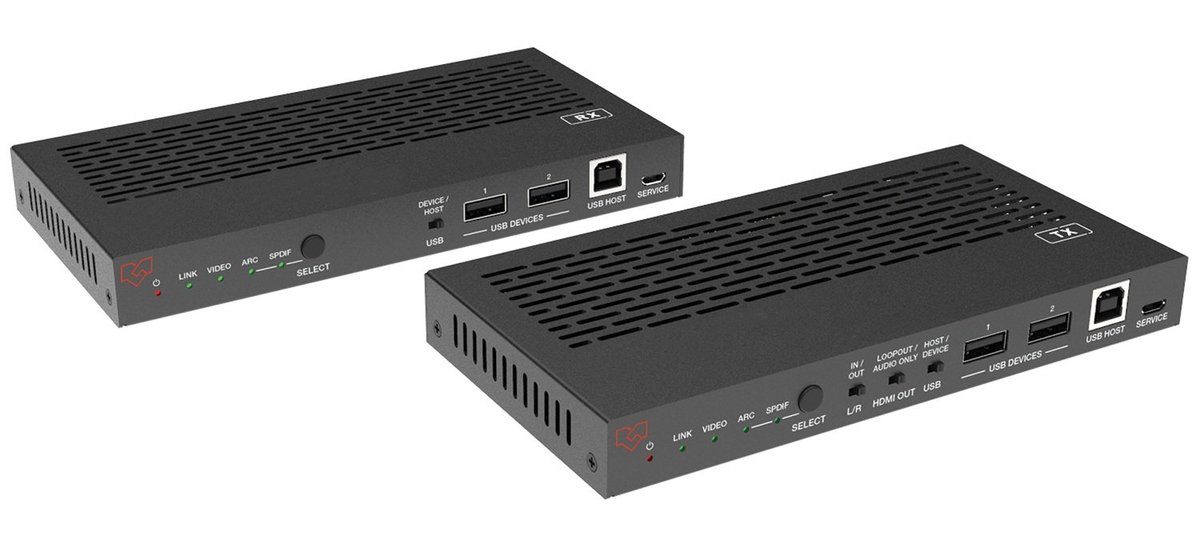 VigilLink VLEX-HT3100U-TR HDBaseT 3.0 HDMI Extender with eARC, 100m