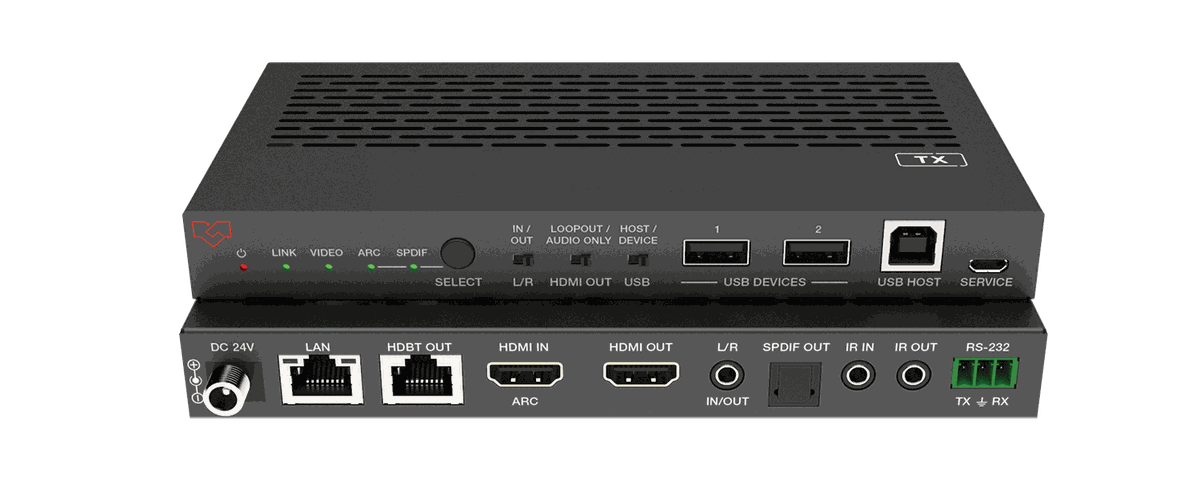 VigilLink VLEX-HT3100U-TR HDBaseT 3.0 HDMI Extender with eARC, 100m - view 3