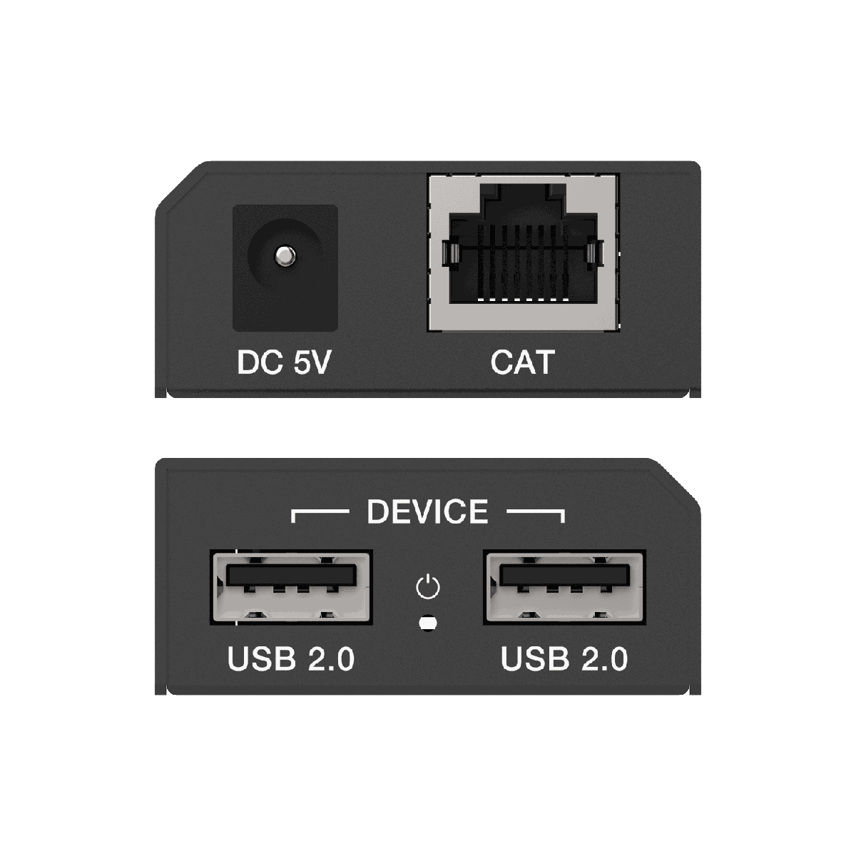 VigilLink VLEX-U2CT050-TR USB 2.0 Extender over CAT, 50m - view 2