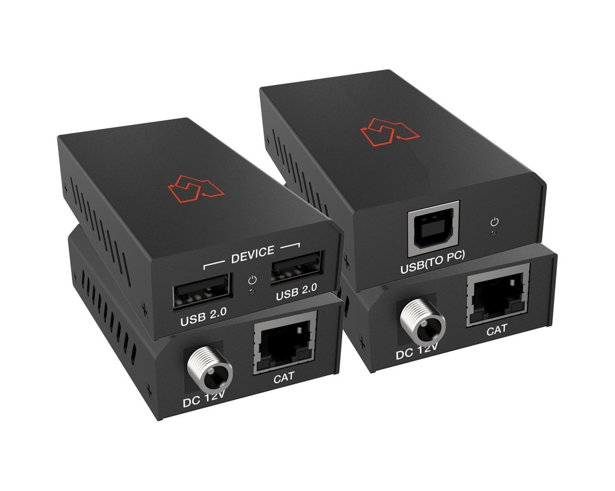 VigilLink VLEX-U2CT100-TR USB 2.0 Extender over CAT, 100m