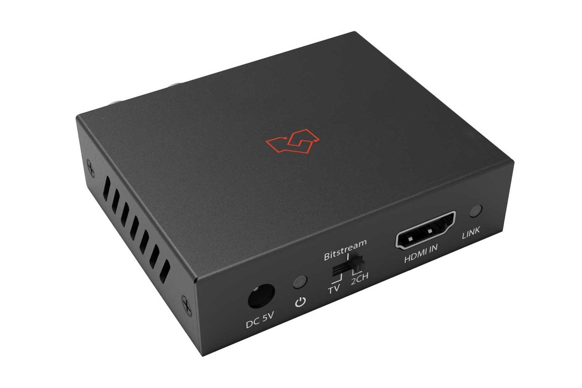 VigilLink VLHA-DWM 4K HDMI Audio Extractor with Downmix