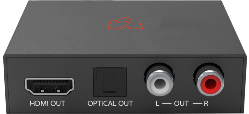 VigilLink VLHA-DWM 4K HDMI Audio Extractor with Downmix - view 2