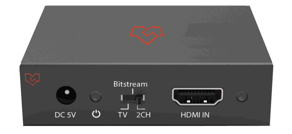 VigilLink VLHA-DWM 4K HDMI Audio Extractor with Downmix - view 3