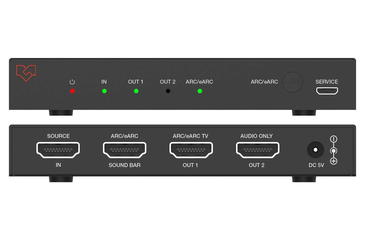 VigilLink VLHA-ERAD 4K HDMI eARC and ARC Audio Adapter
