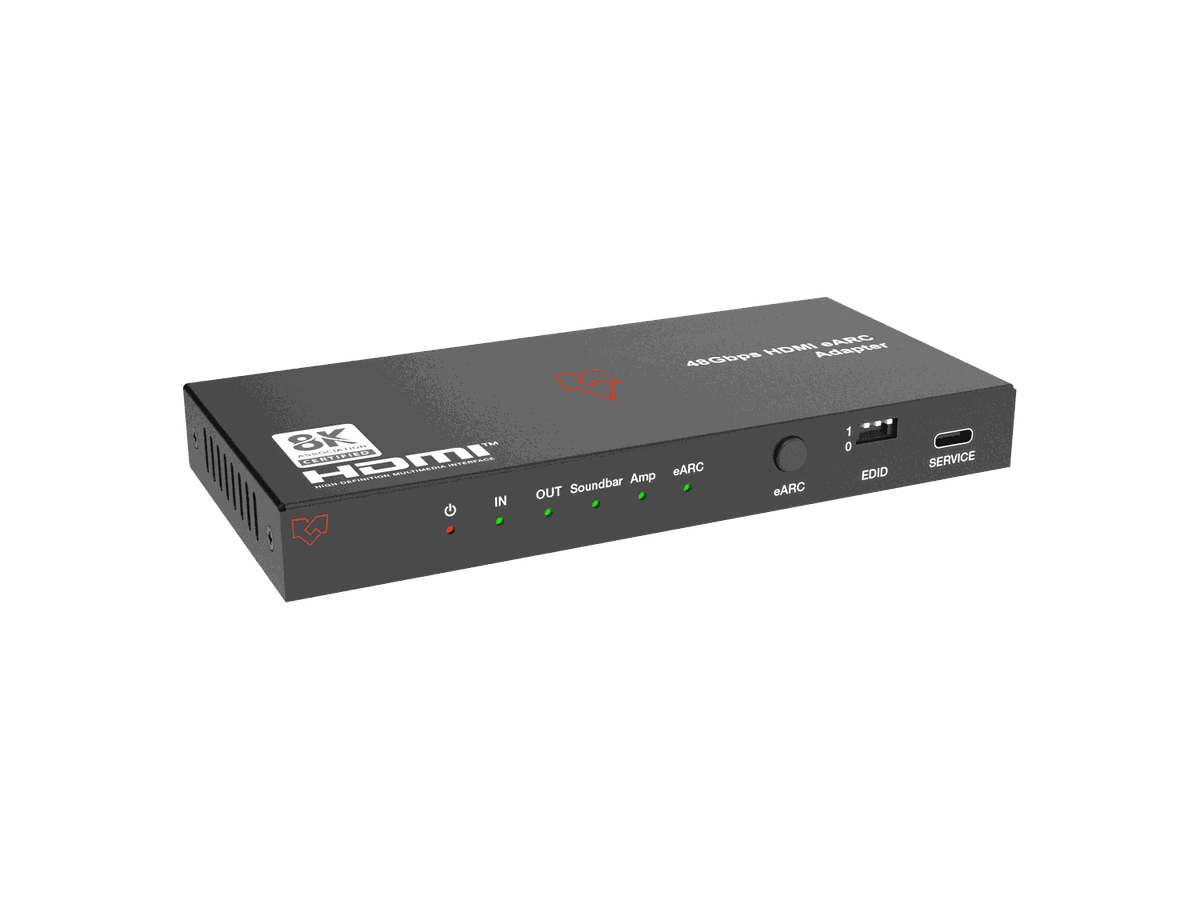 VigilLink VLHA-H21ERAD 8K HDMI 2.1 eARC Audio Adapter with HDMI Output - view 2