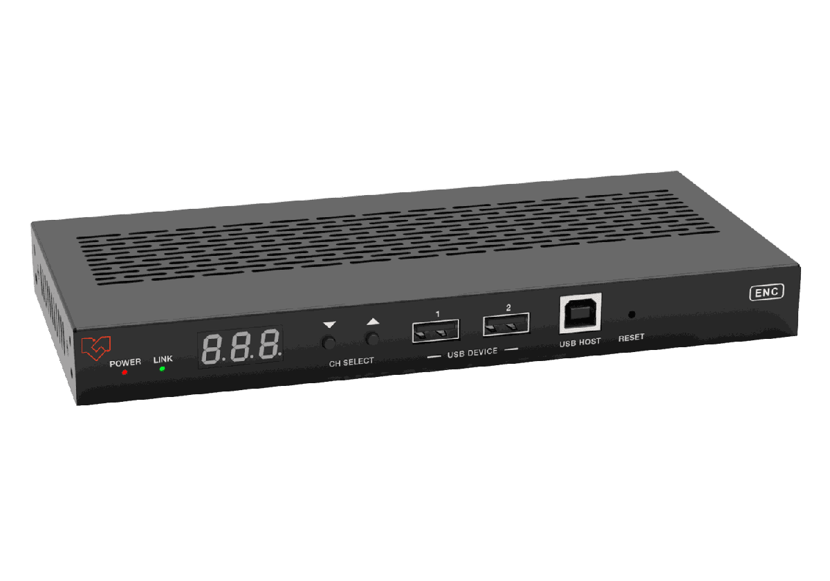 VigilLink VLIP-H5HDK 1G H.265 1080p AVoIP Transmitter and Receiver with KVM - view 2