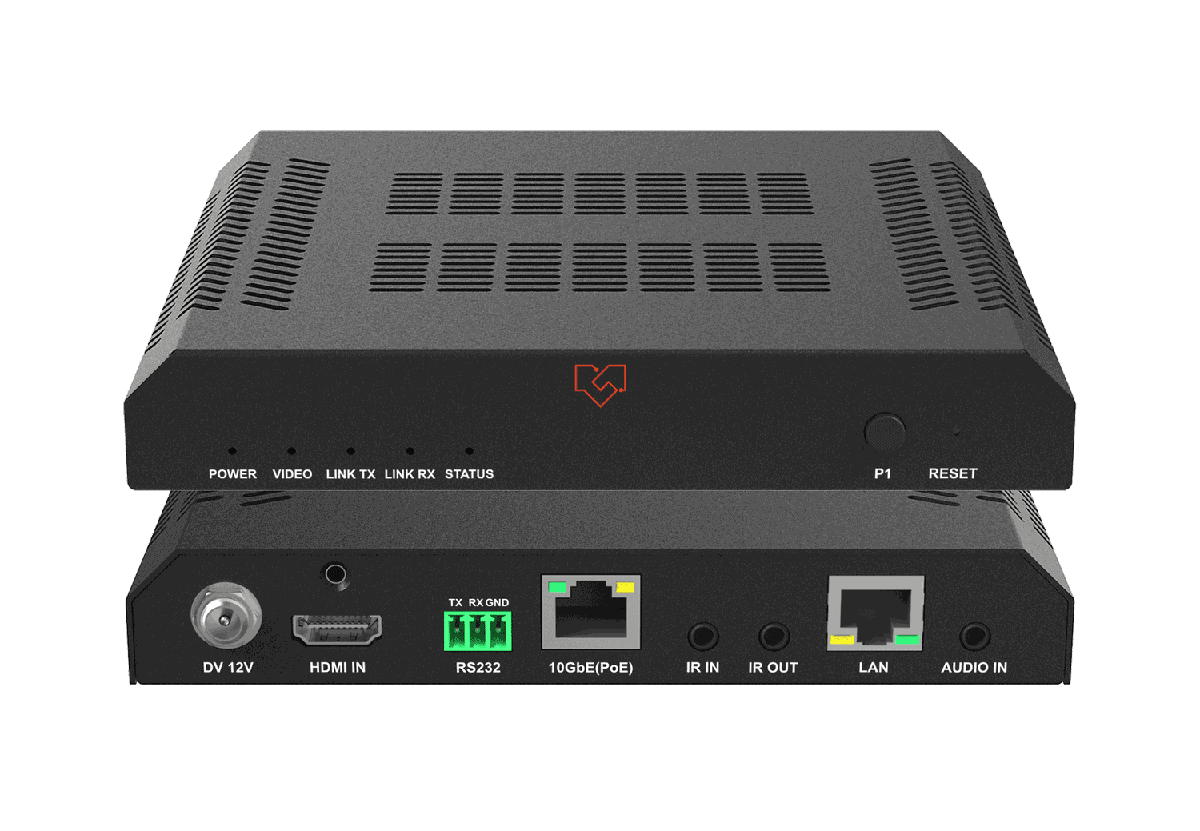 VigilLink VLIP-SDCP SDVoE 10G HDMI 2.0 Copper AVoIP Transmitter and Receiver