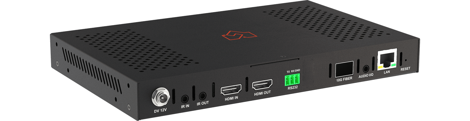 VigilLink VLIP-SDUDFR-TRX SDVoE 10G Fiber Transceiver with USB and Dante - view 3