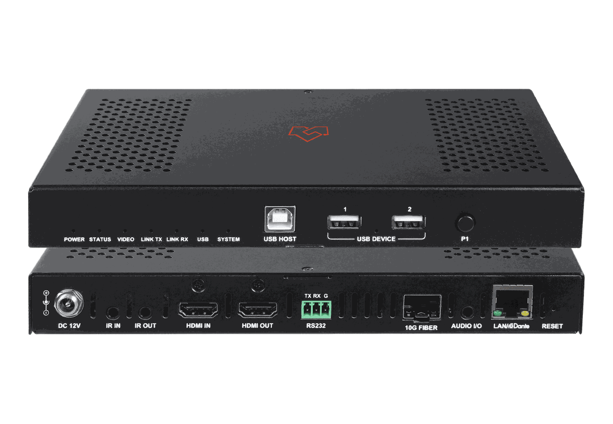 VigilLink VLIP-SDUFR-TRX SDVoE 10G Fiber Transceiver with USB 2.0 KVM