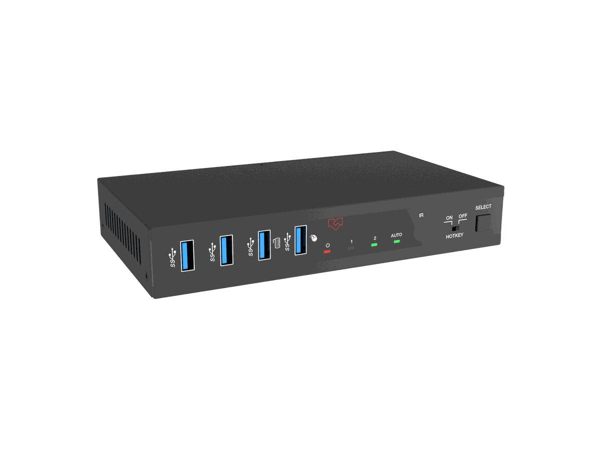VigilLink VLKV-H2121 2-Port 8K HDMI KVM Switcher - view 2