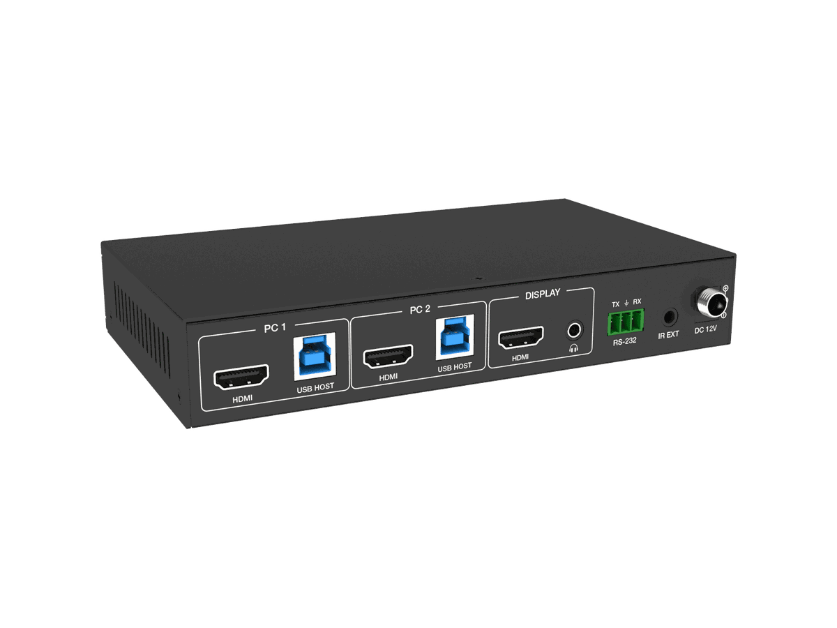 VigilLink VLKV-H2121 2-Port 8K HDMI KVM Switcher - view 3