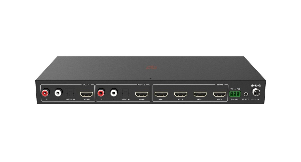 VigilLink VLML-4X2H20M 4x2 HDMI Multiviewer Matrix Switcher, 18Gbps - view 2