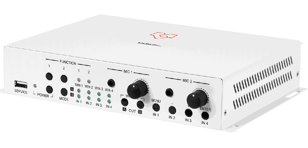 VigilLink VLML-4X2KM4K-SR 4x2 Modular Multiview Processor with Streaming and Recording