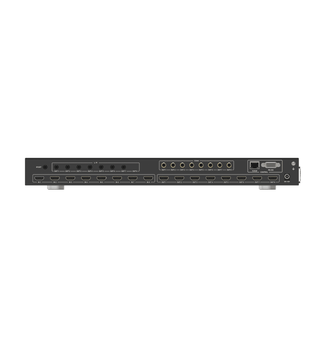 VigilLink VLMX-0808E 8x8 HDMI 2.0 Matrix Switcher with Downscaling - view 3