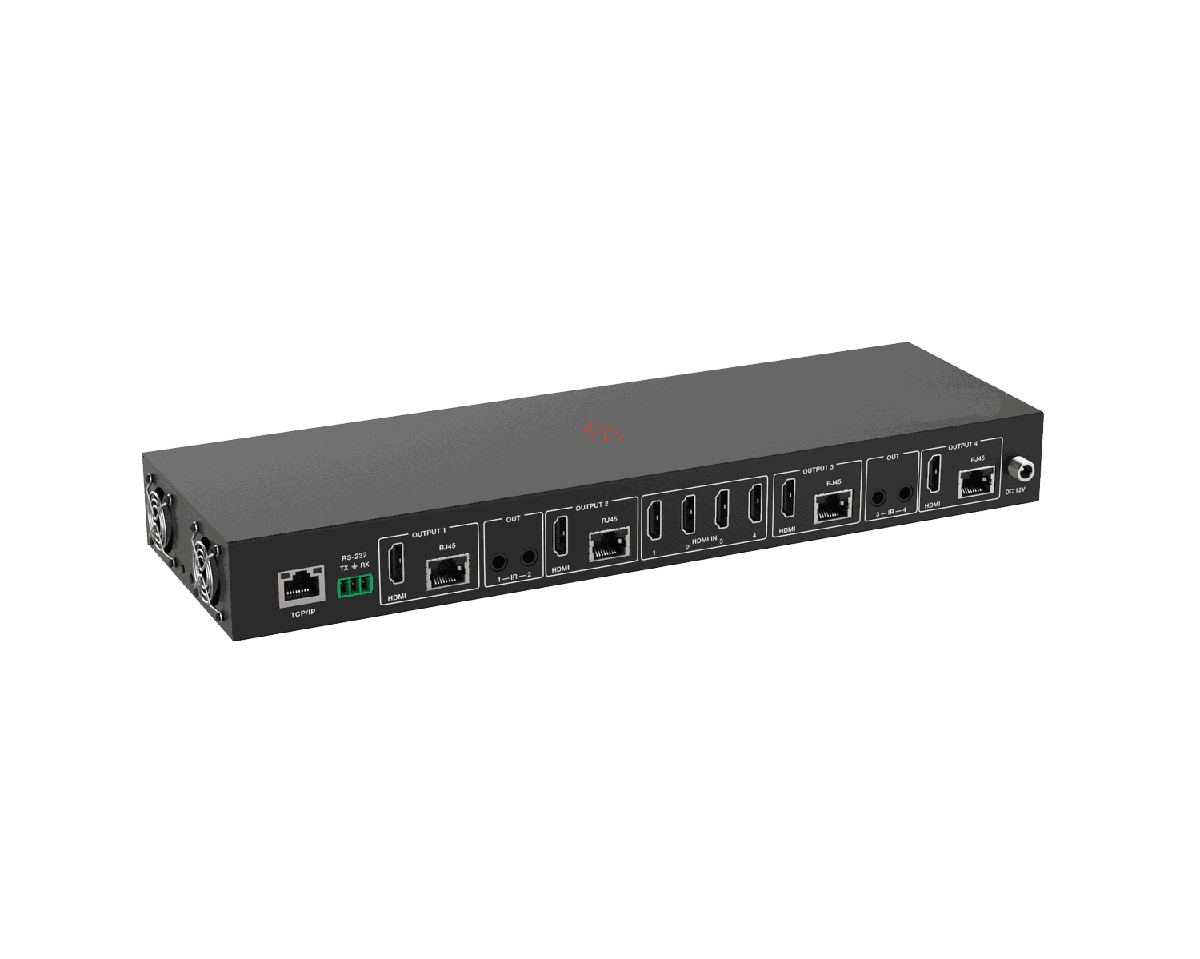 VigilLink VLMX-44CT70 4x4 HDMI 2.0 Matrix Switcher over CAT, 70m - view 3