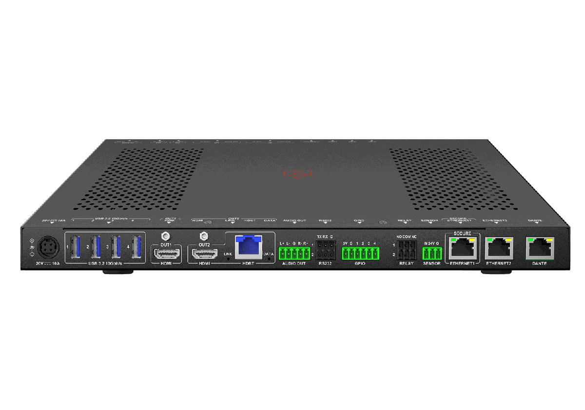 VigilLink VLPT-42MCSDH 4x2 Master Collaboration Switch with Dante and HDBaseT 3.0 - view 3