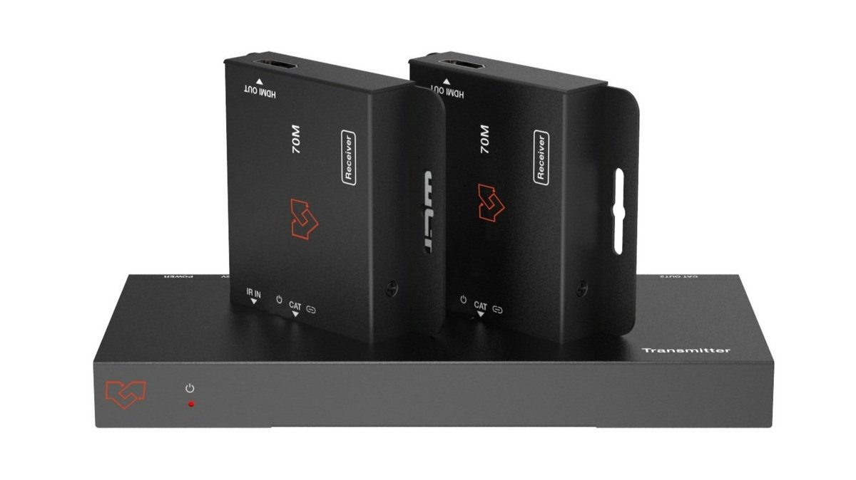 VigilLink VLSP-12CTH14 1x2 HDMI Splitter over CAT with Loop Out