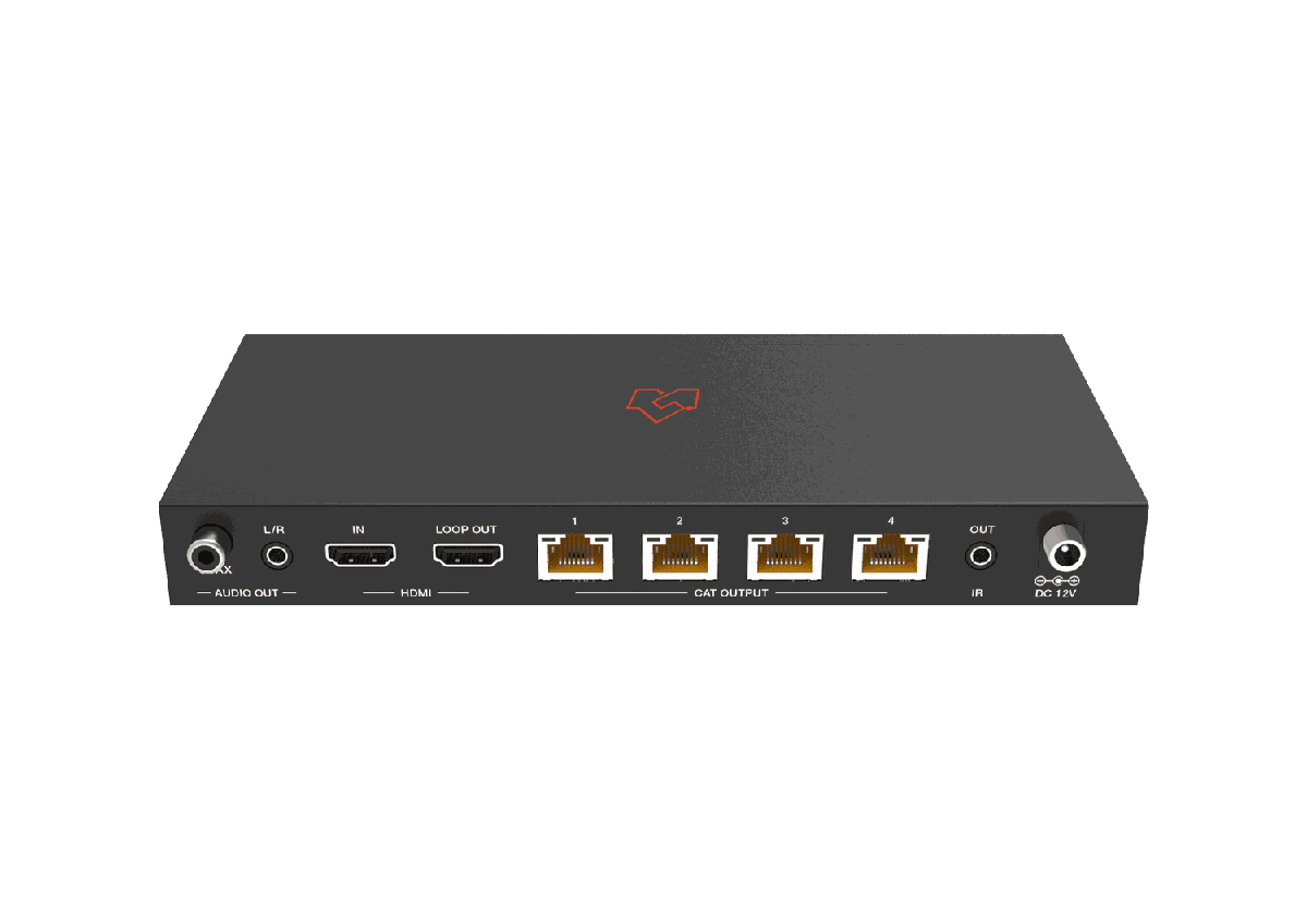 VigilLink VLSP-14CTH20 1x4 HDMI 2.0 Splitter over CAT - view 2