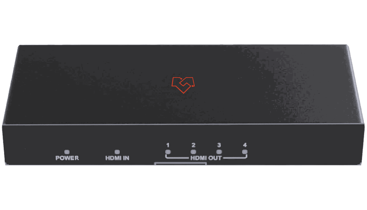 VigilLink VLSP-14H20D 1x4 HDMI 2.0 Splitter with Integrated Scaler - view 2