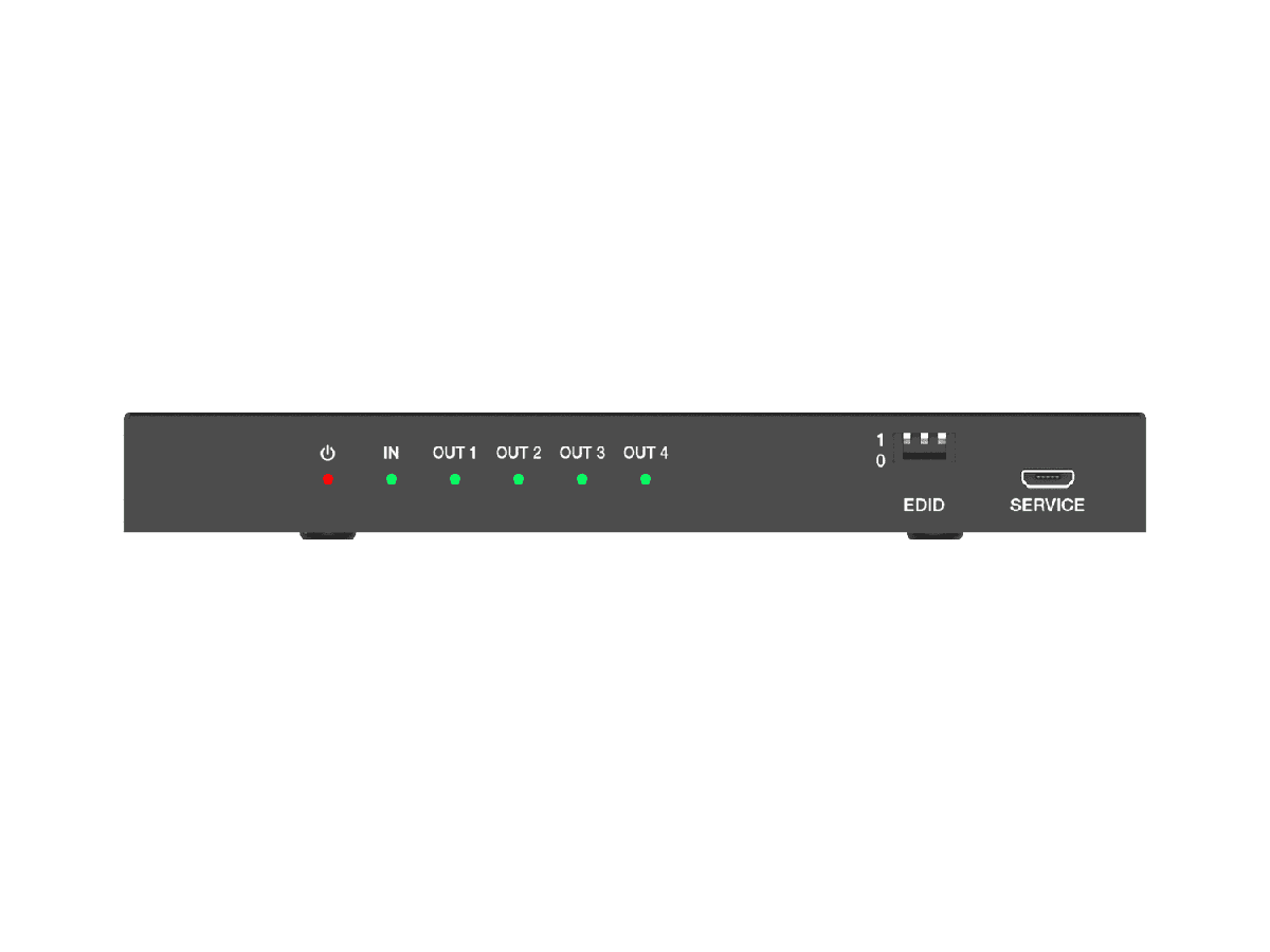VigilLink VLSP-14H21S 1x4 HDMI 2.1 Splitter, 48Gbps - view 3