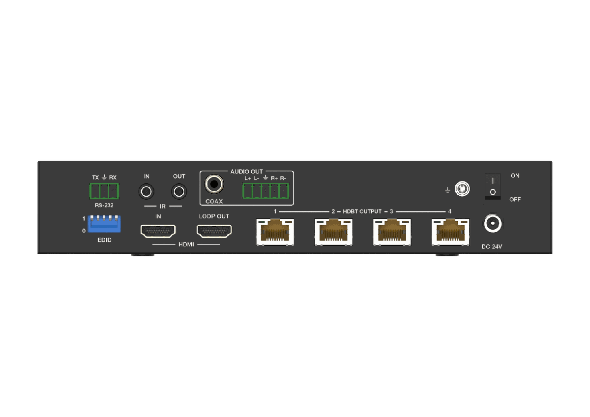 VigilLink VLSP-14HT150 1x4 HDMI Splitter over HDBaseT, 150m - view 2