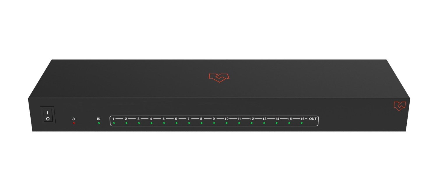 VigilLink VLSP-16H20 1x16 HDMI 2.0 Splitter, 18Gbps