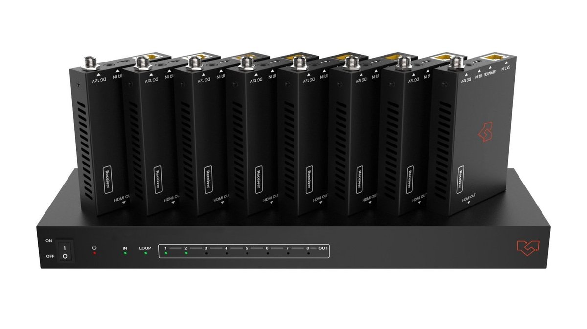VigilLink VLSP-18CTH20 1x8 HDMI 2.0 Splitter over CAT