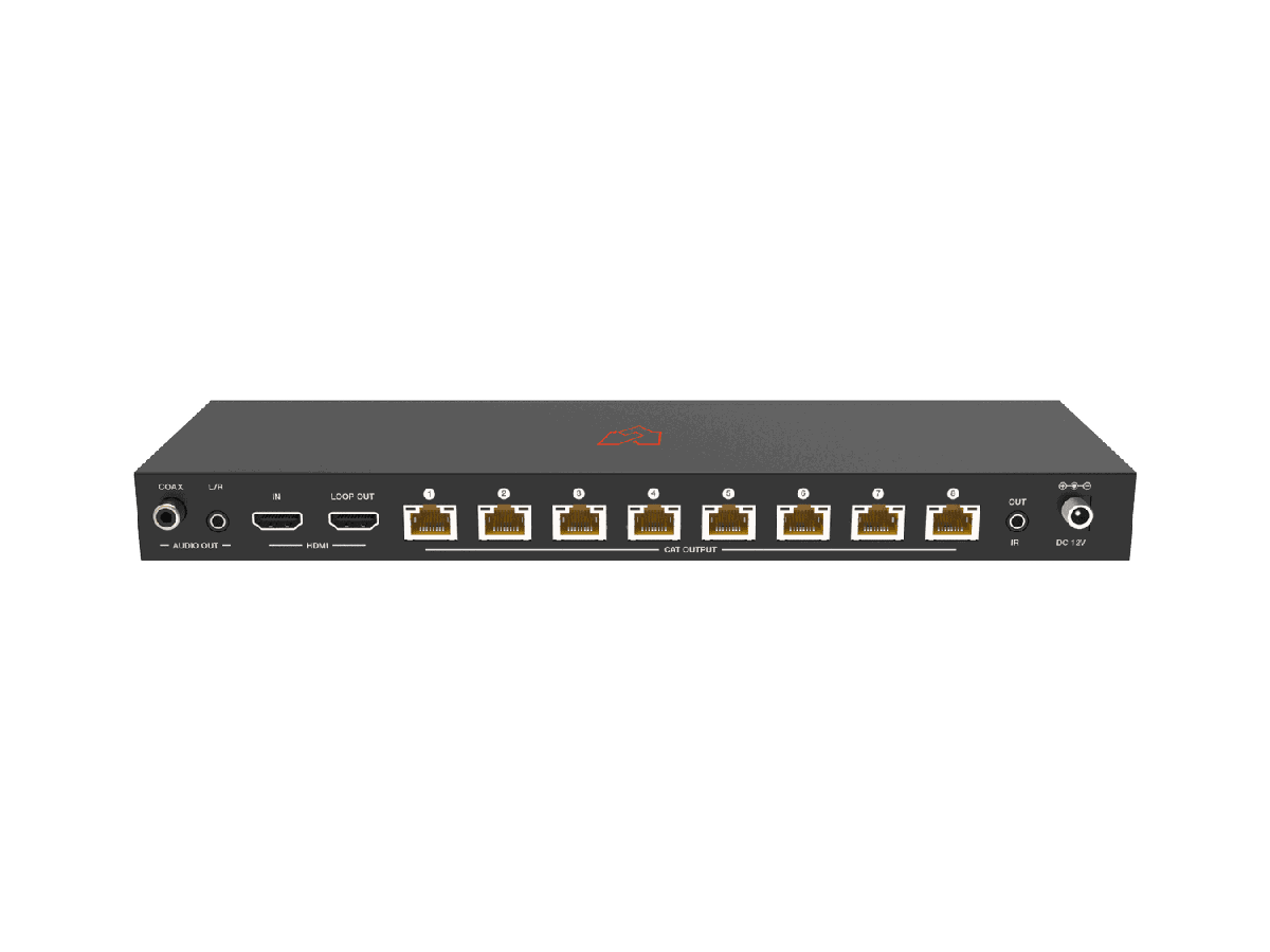 VigilLink VLSP-18CTH20 1x8 HDMI 2.0 Splitter over CAT - view 2
