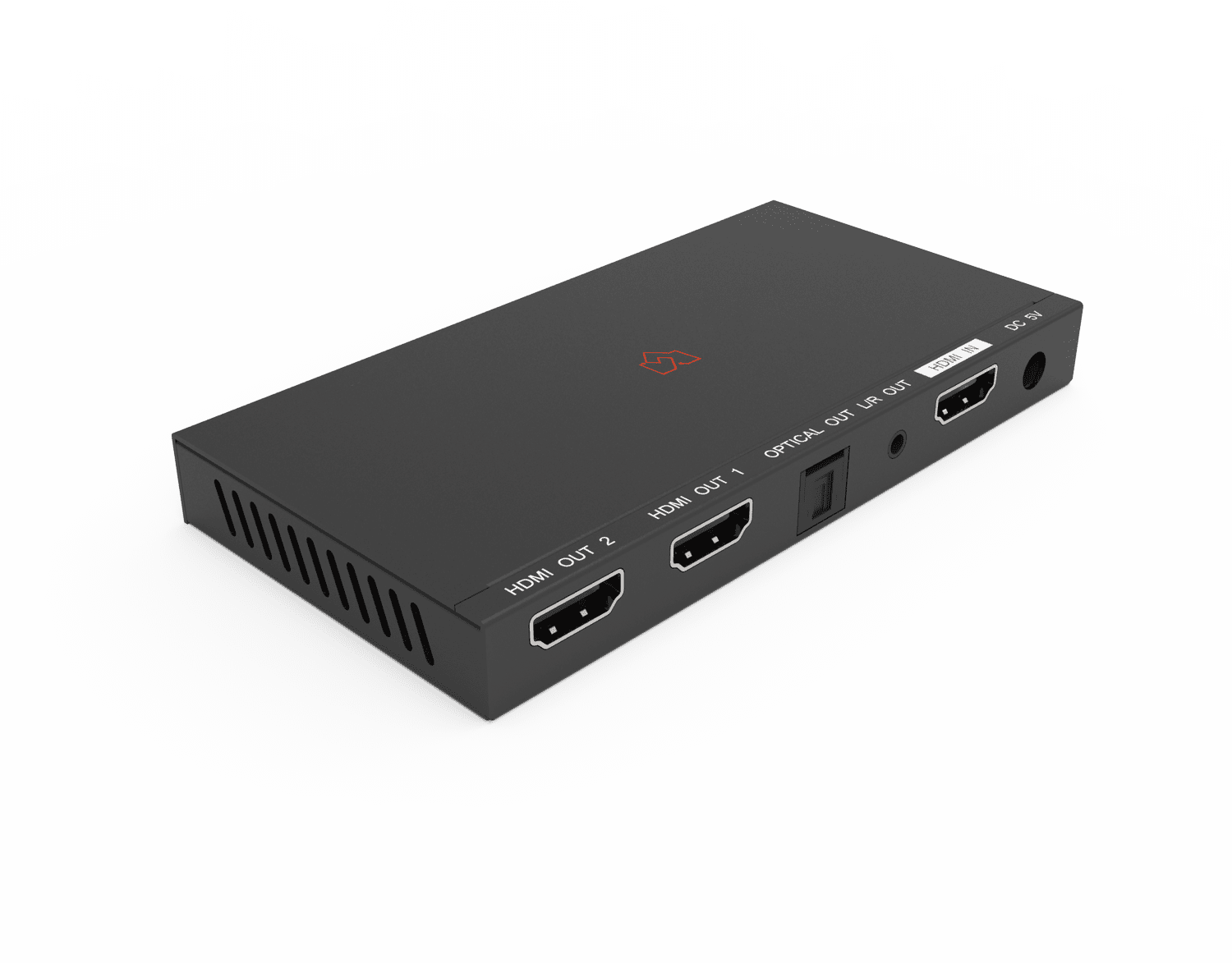 VigilLink VLSP-AS12H20 1x2 HDMI 2.0 Splitter with Audio De-Embedding - view 2