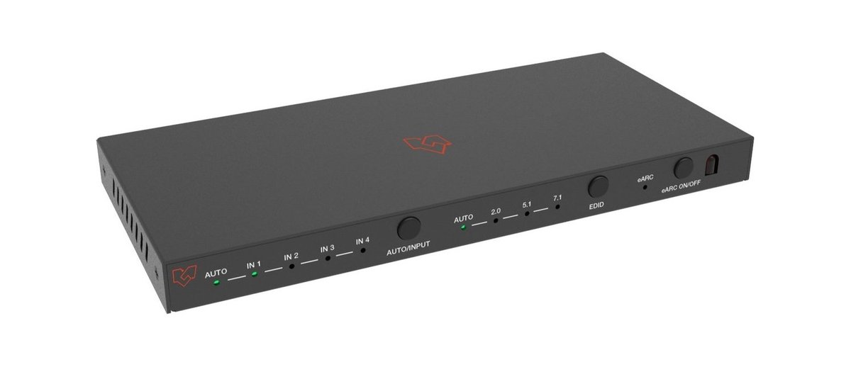 VigilLink VLSW-41H20ER 4x1 HDMI 2.0 Switcher with eARC