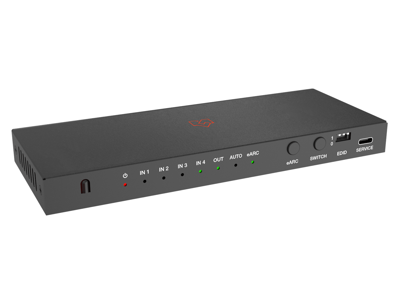 VigilLink VLSW-41H21A 4x1 HDMI 2.1 Switcher with Audio De-Embedding - view 3