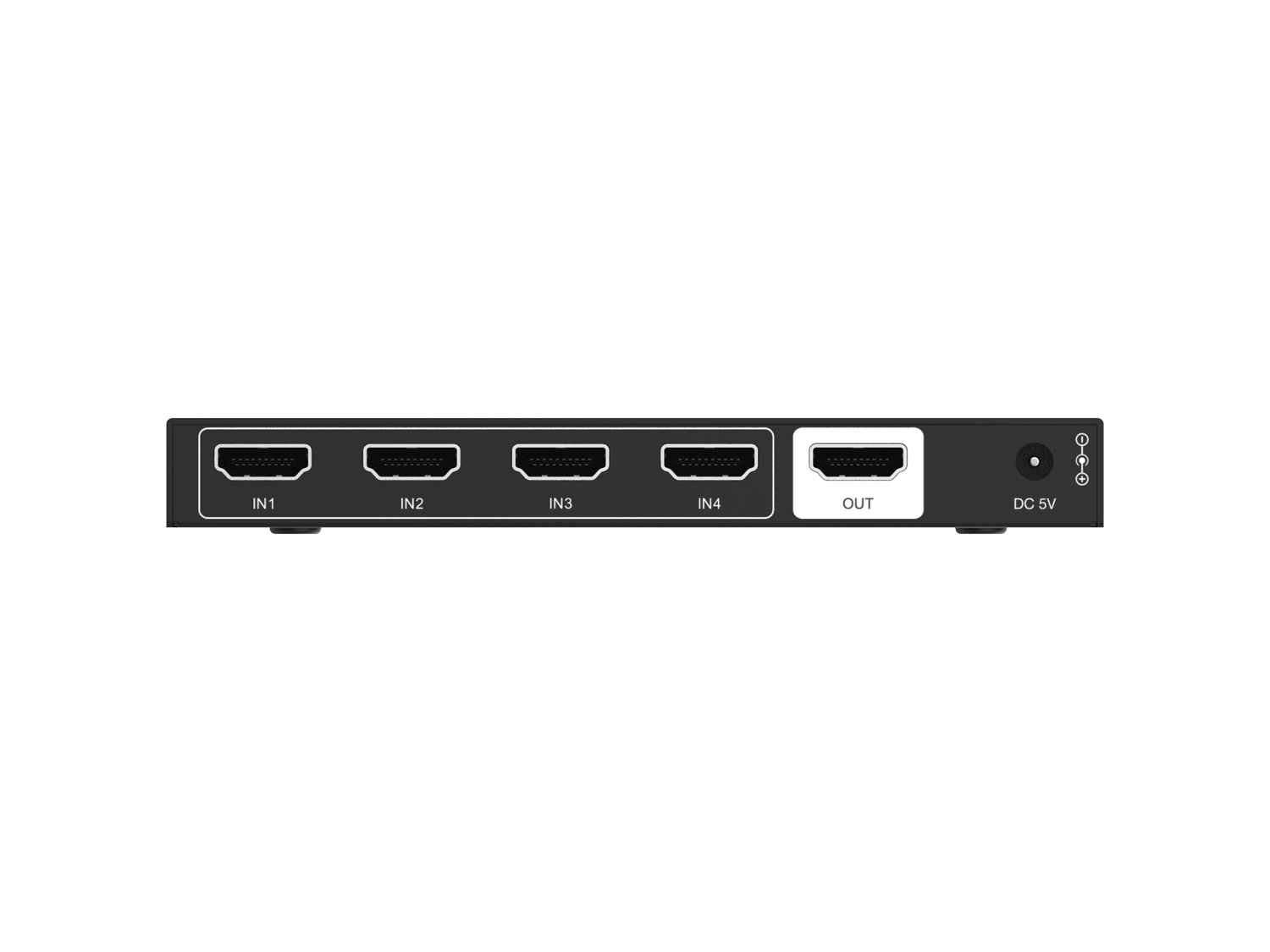 VigilLink VLSW-41H21E 4x1 HDMI 2.1 Switcher with DIP Switch EDID - view 2