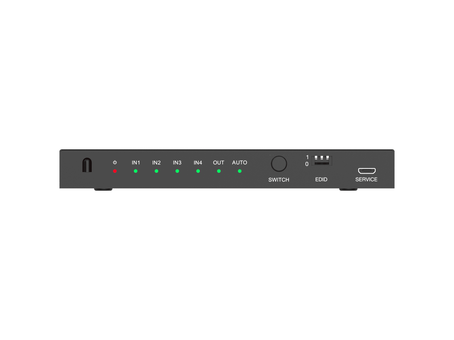 VigilLink VLSW-41H21E 4x1 HDMI 2.1 Switcher with DIP Switch EDID - view 3