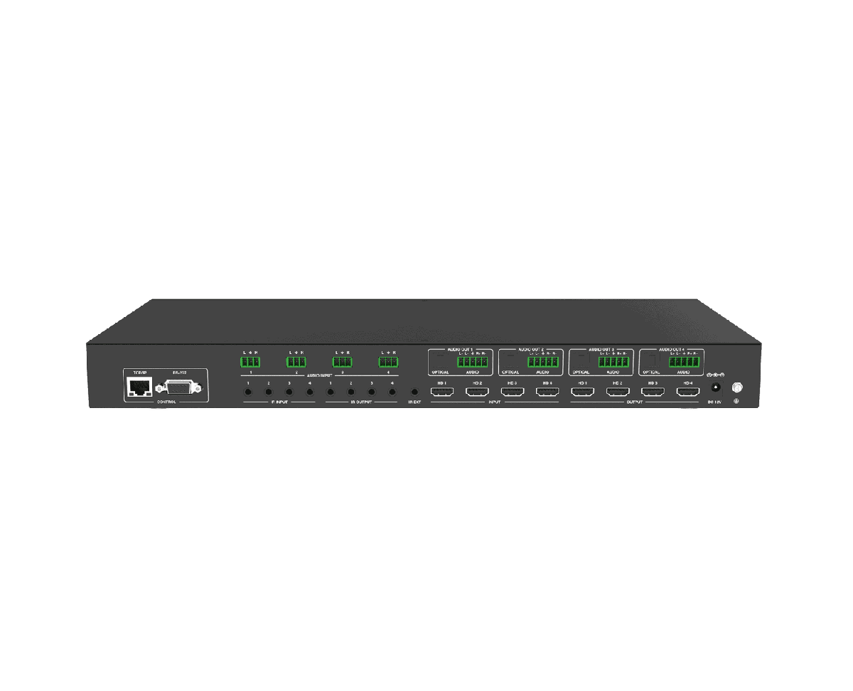 VigilLink VLVW-MX44P 4x4 Seamless HDMI Matrix with Video Wall and Multiviewer - view 3