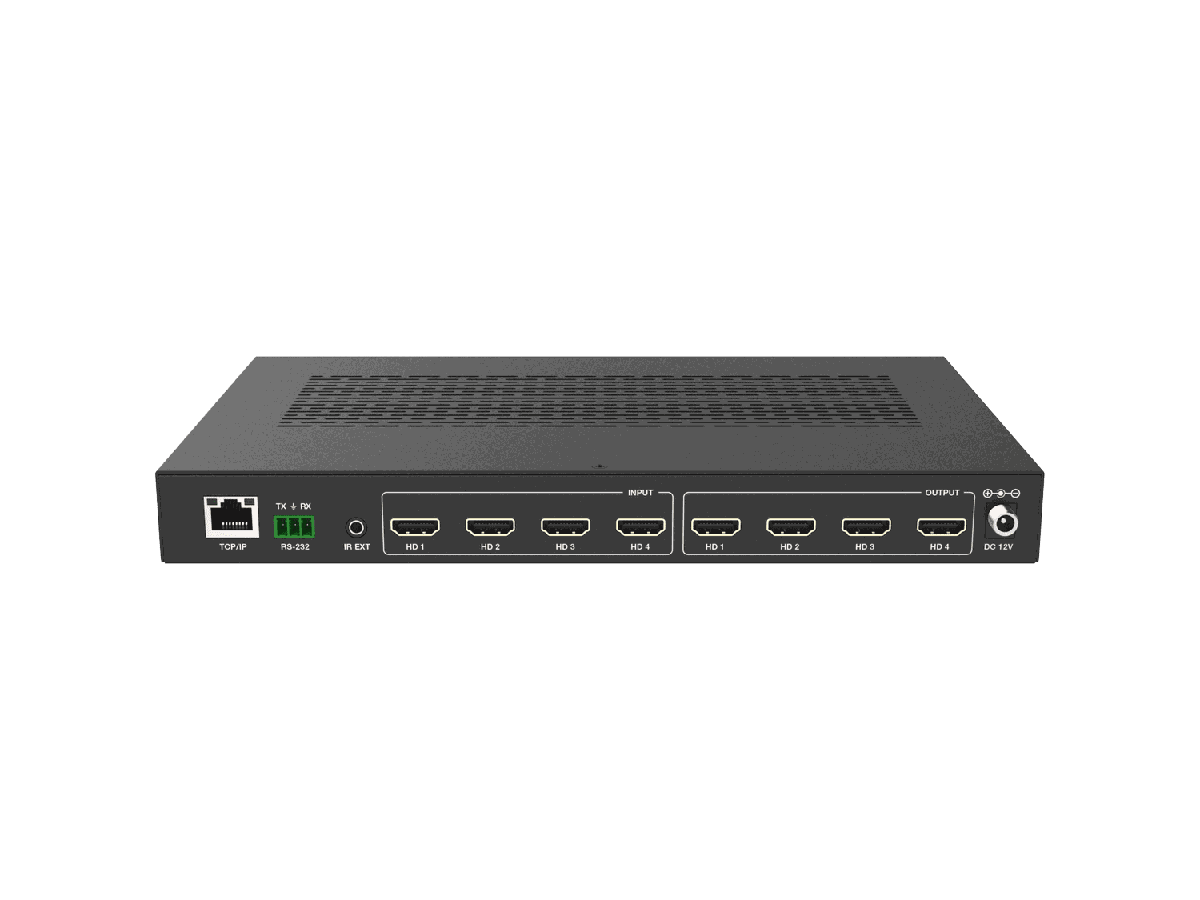 VigilLink VLVW-SMX44TW 4x4 Seamless HDMI Matrix Switcher with TV Wall Mode - view 3