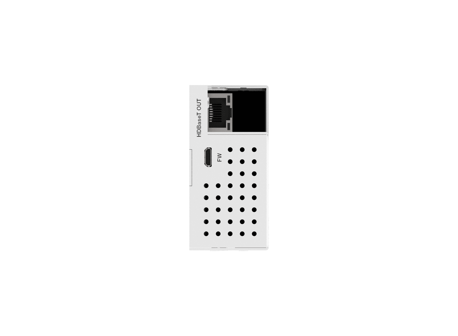 VigilLink VLWP-DHS-TR 2x1 HDBaseT Wall Plate with Mini DisplayPort, HDMI and RS-232 - view 2