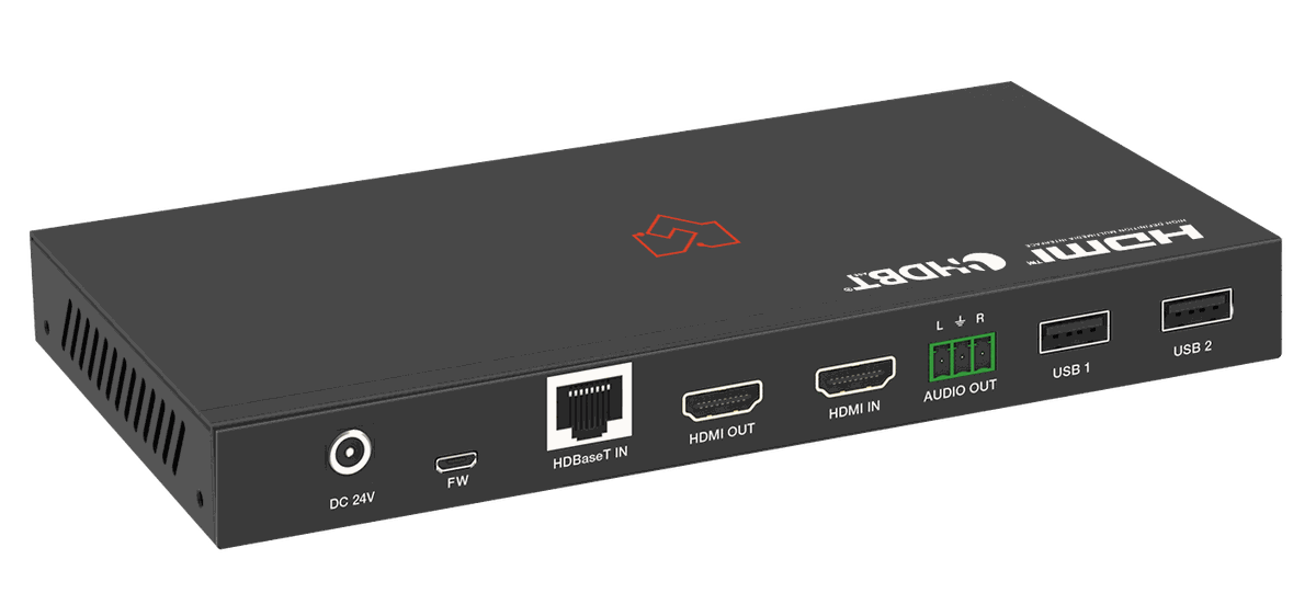 VigilLink VLWP-DHU-TR 2x1 HDBaseT Wall Plate with Mini DisplayPort, HDMI and USB 2.0 - view 2