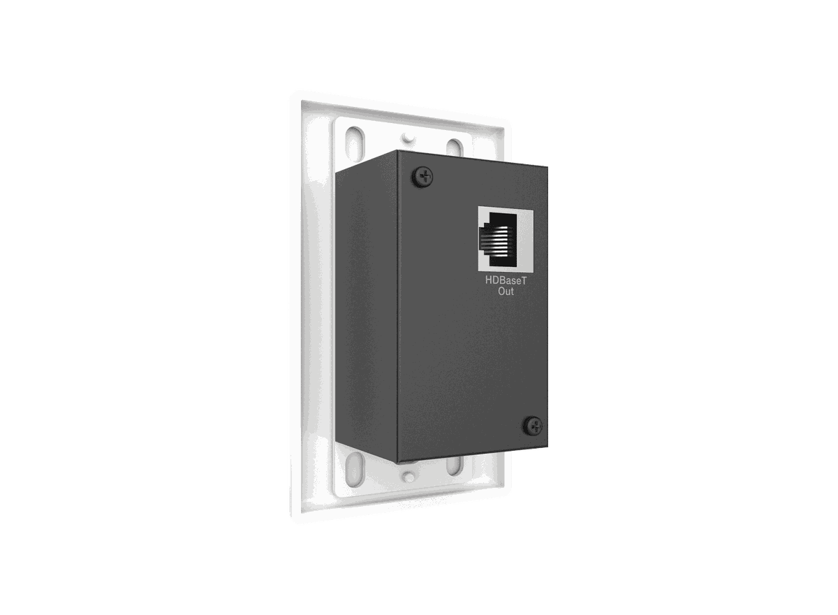 VigilLink VLWP-UHC-TR 2x1 HDBaseT Wall Plate with USB-C and HDMI - view 3