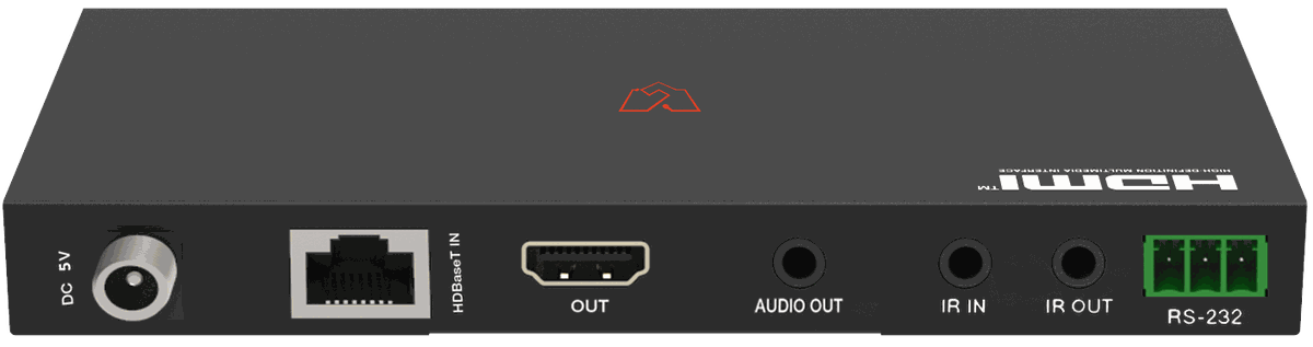 VigilLink VLWP-UHCI150-TR 2x1 USB-C and HDMI HDBaseT Wall Plate with Receiver, 120m - view 3