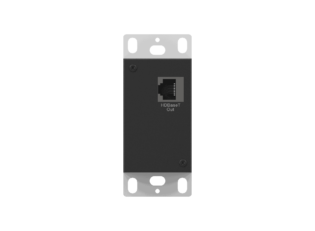 VigilLink VLWP-UHU-TR 2x1 USB-C and HDMI HDBaseT Wall Plate with Receiver and USB 2.0 - view 2
