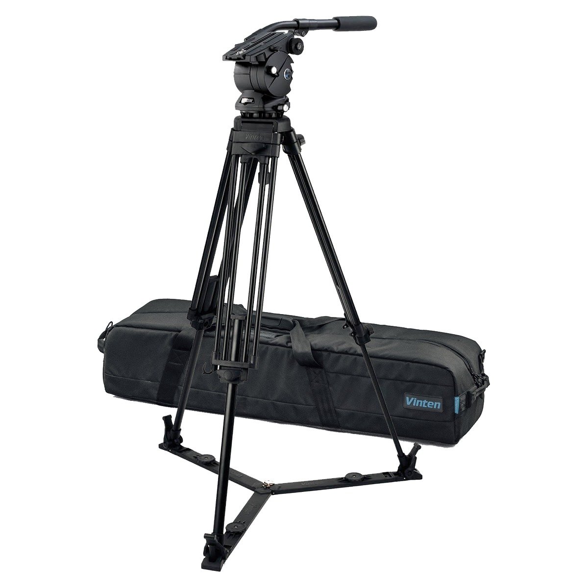 Vinten V10AS-AP2F Vision 10AS 2-Stage Aluminium Tripod System with Ground Spreader