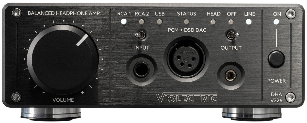 Violectric DHA V226 Headphone Amplifier and DAC