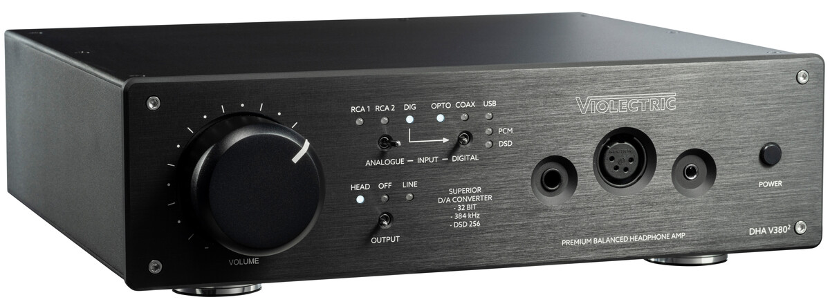Violectric DHA V380 Squared Headphone Amplifier and DAC - view 3