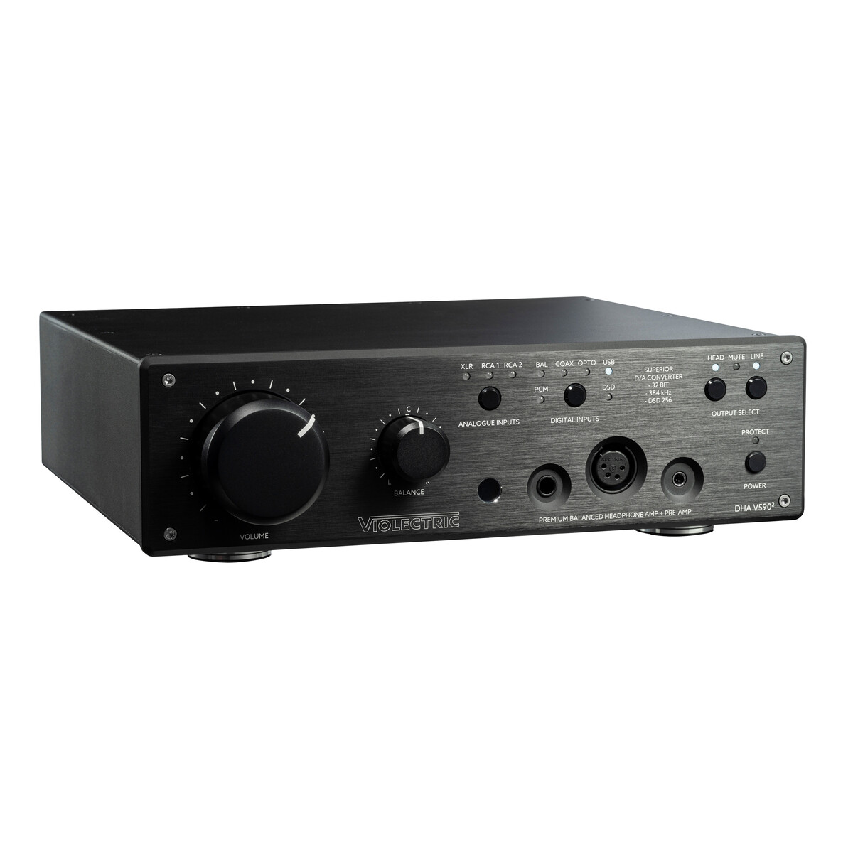 Violectric DHA V590 Squared Headphone Amplifier and DAC - view 3